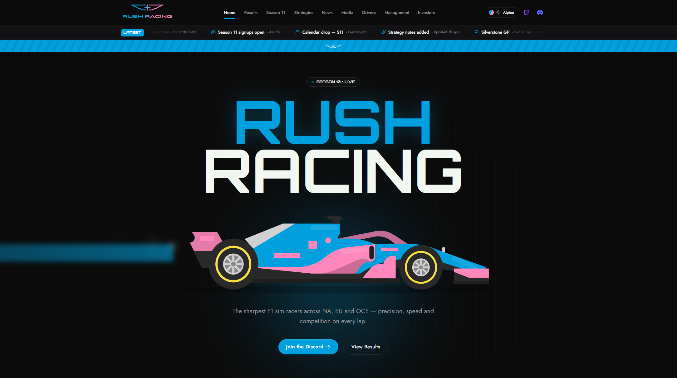 Shane Jarvish — Rush Racing League